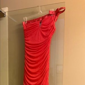 Formal Mermaid Dress - Coral
